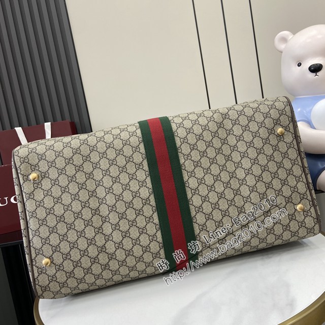 Gucci專櫃古馳最新款男士手提旅行包旅行袋 jh2801型號:  547959